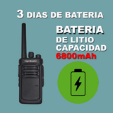 Radio walkie Talkie lantun LT-828 (2 Radios) Alcance 4 Km
