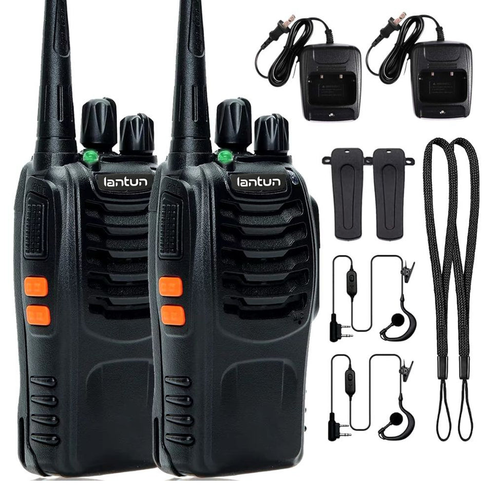 Radio walkie Talkie LANTUN ST B888S (2 Radios) Alcance 4 Km