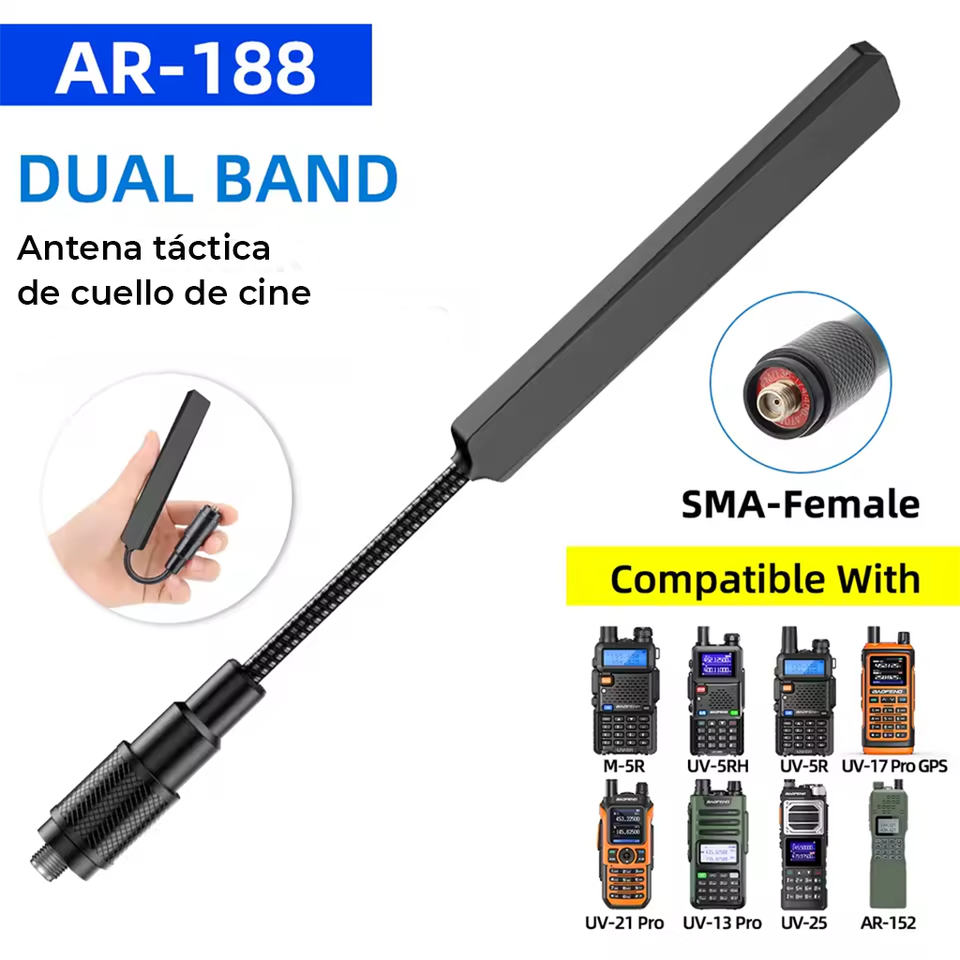 Antena para radio baofeng
